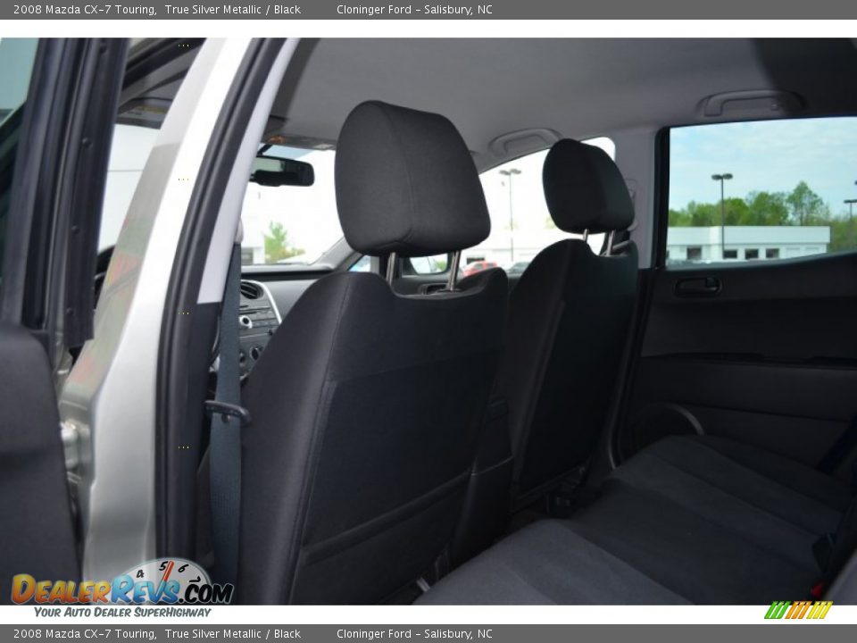 2008 Mazda CX-7 Touring True Silver Metallic / Black Photo #12
