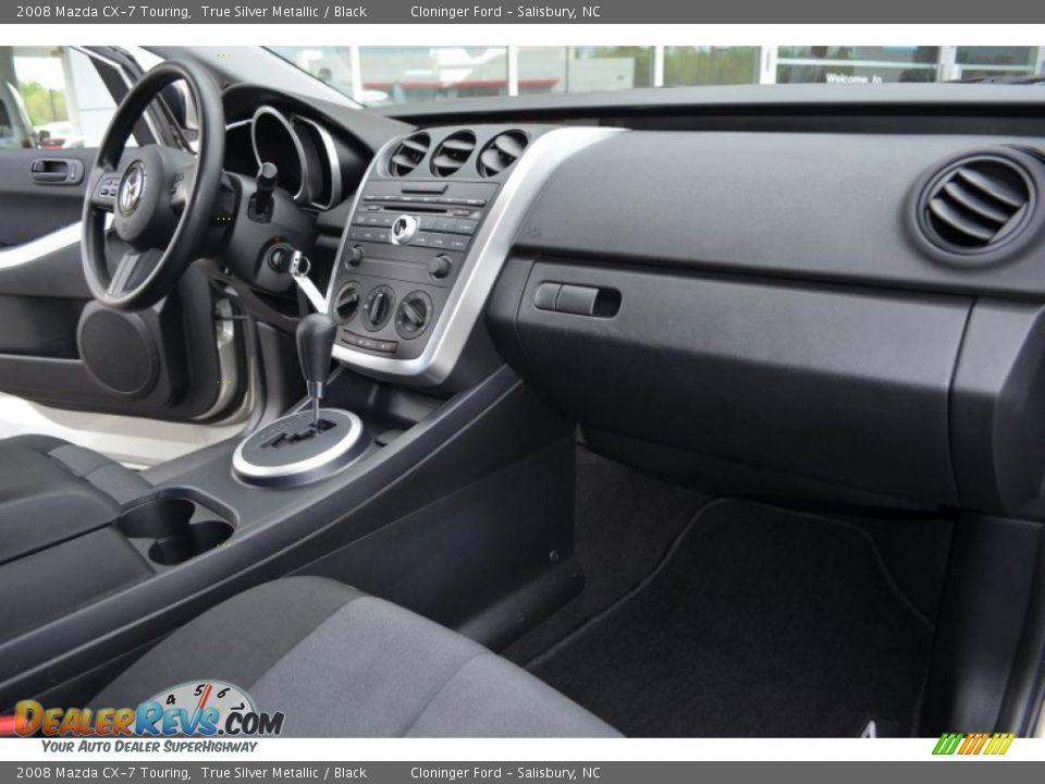 2008 Mazda CX-7 Touring True Silver Metallic / Black Photo #16