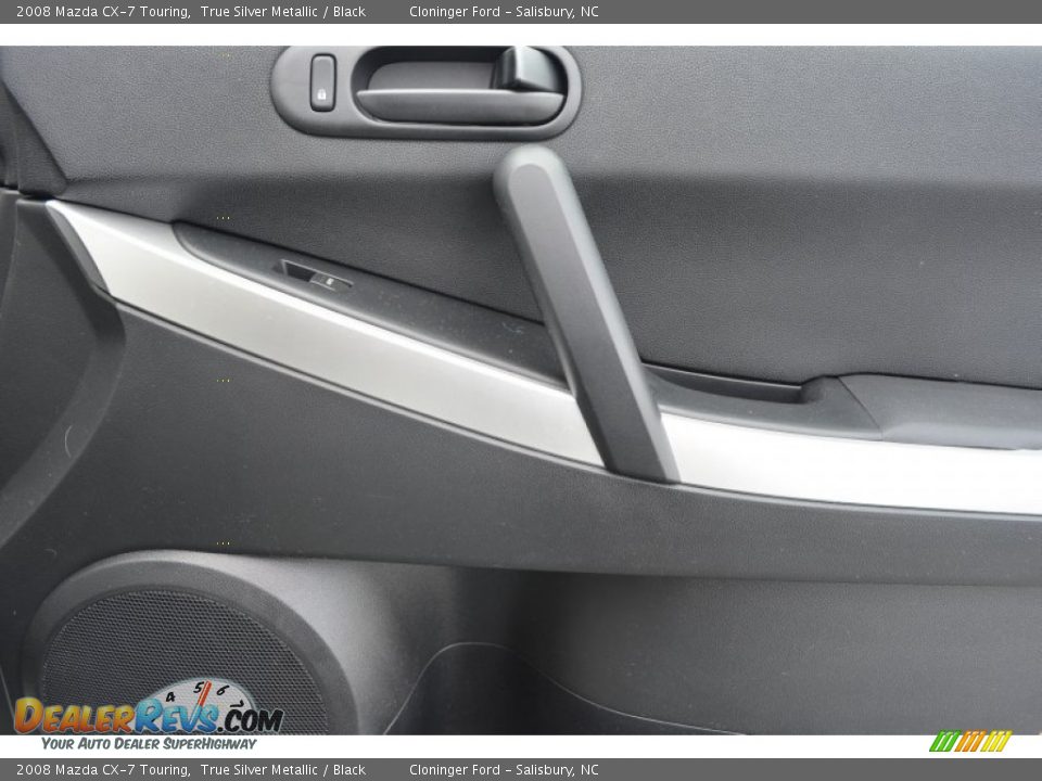 2008 Mazda CX-7 Touring True Silver Metallic / Black Photo #17