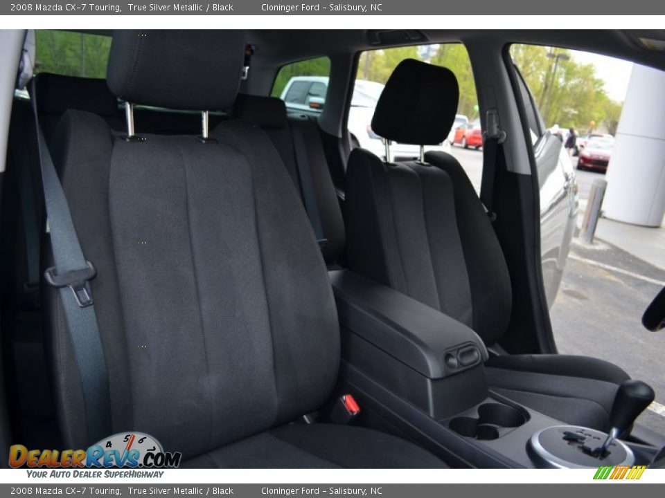2008 Mazda CX-7 Touring True Silver Metallic / Black Photo #18