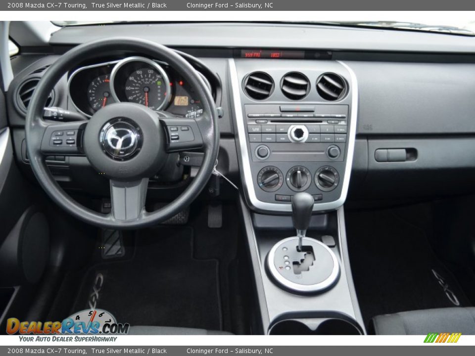 2008 Mazda CX-7 Touring True Silver Metallic / Black Photo #20