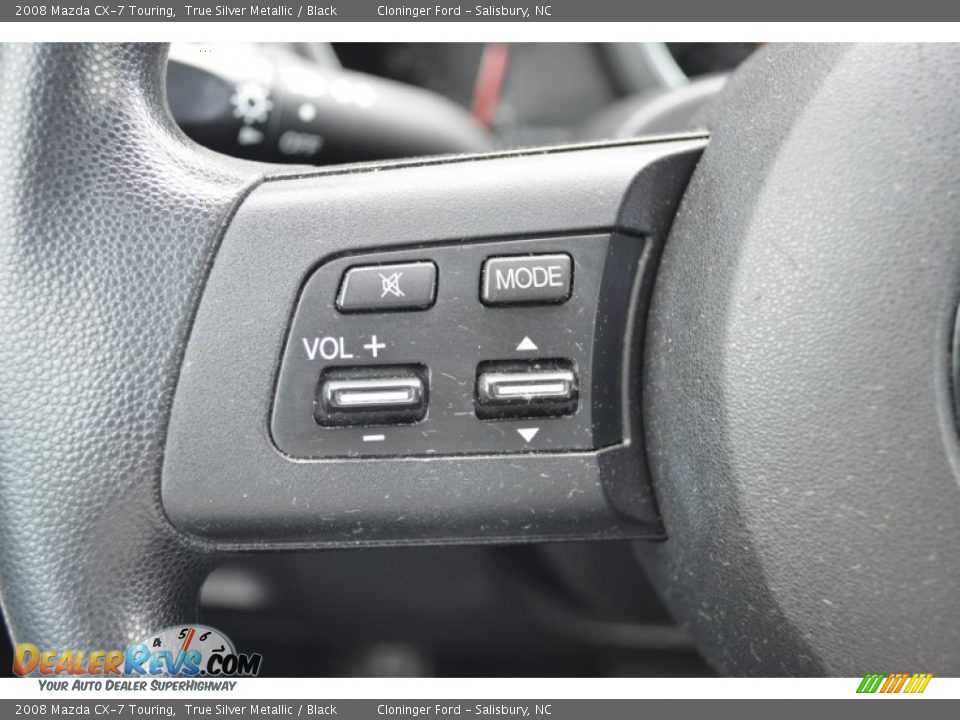 2008 Mazda CX-7 Touring True Silver Metallic / Black Photo #23