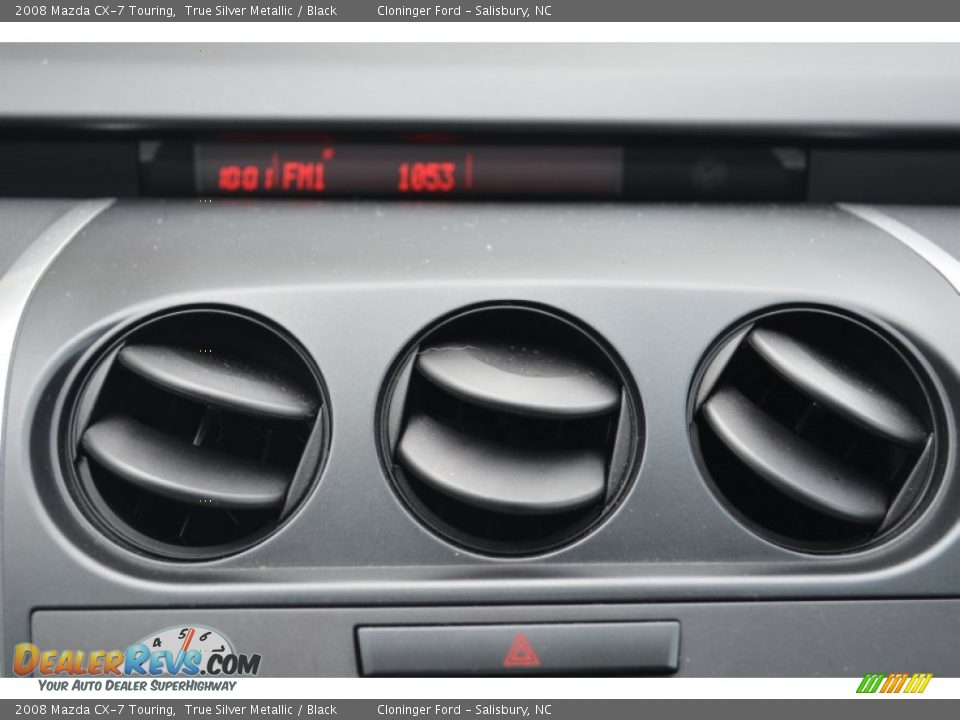 2008 Mazda CX-7 Touring True Silver Metallic / Black Photo #26