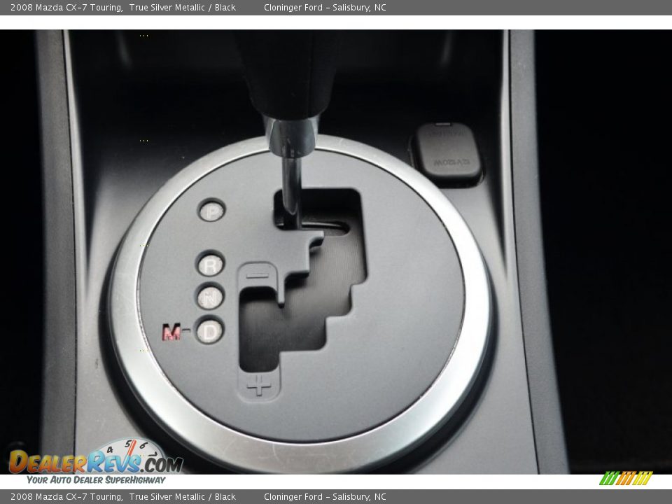 2008 Mazda CX-7 Touring True Silver Metallic / Black Photo #29