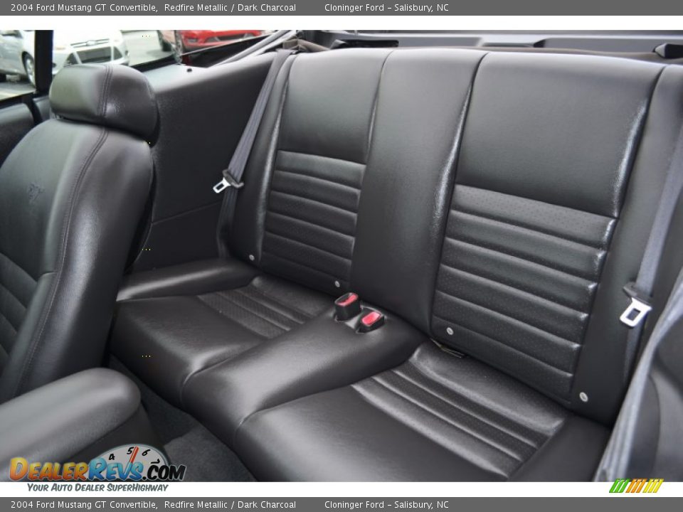 Rear Seat of 2004 Ford Mustang GT Convertible Photo #20