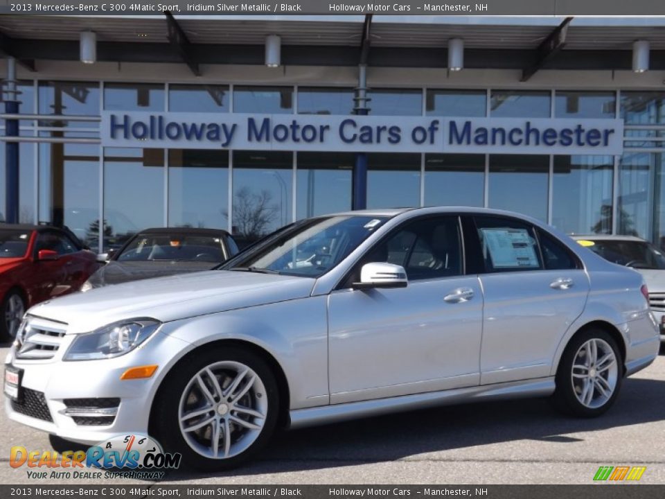 2013 Mercedes-Benz C 300 4Matic Sport Iridium Silver Metallic / Black Photo #1