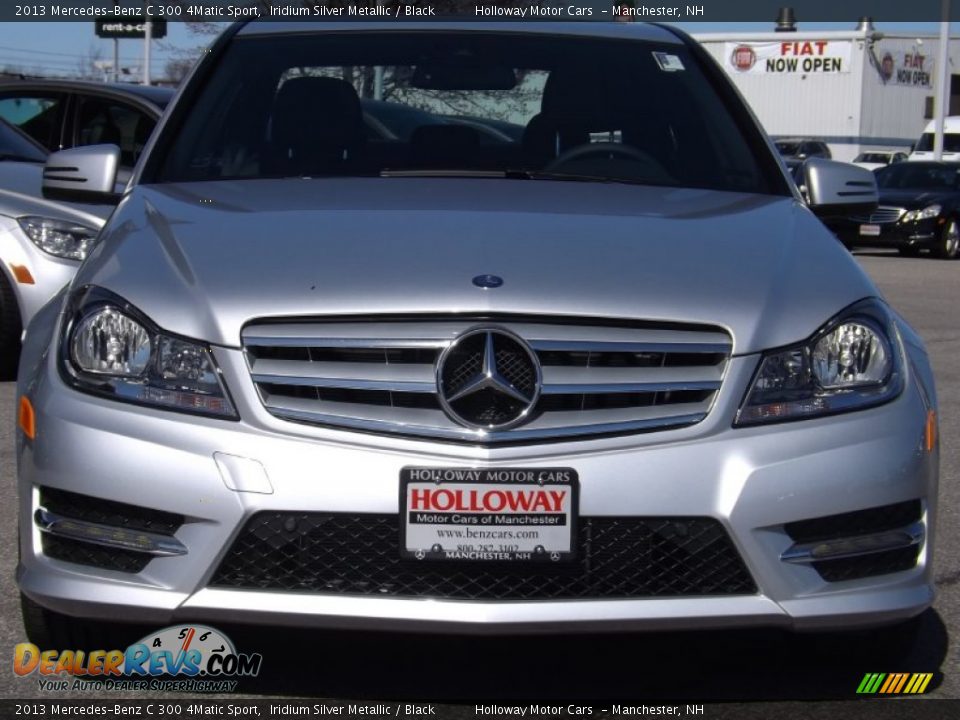 2013 Mercedes-Benz C 300 4Matic Sport Iridium Silver Metallic / Black Photo #2