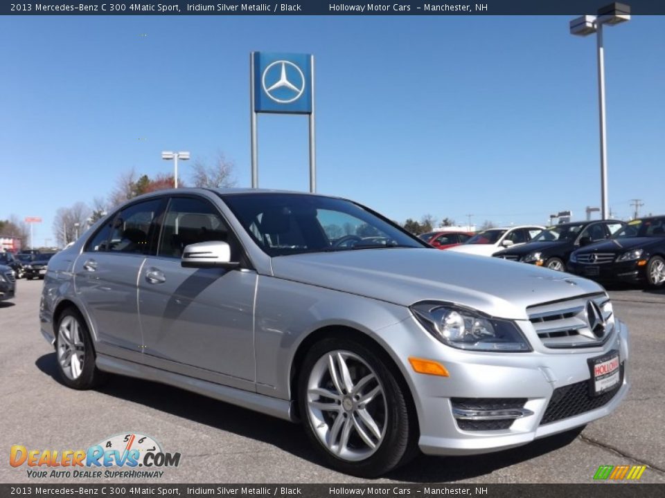 2013 Mercedes-Benz C 300 4Matic Sport Iridium Silver Metallic / Black Photo #3