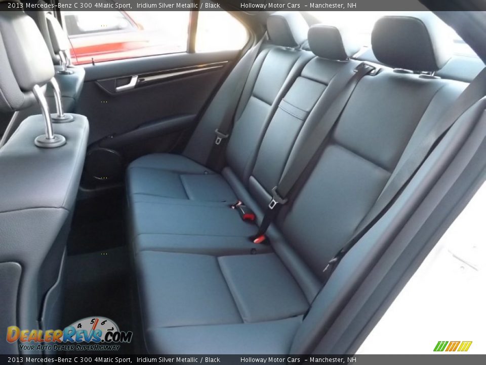 2013 Mercedes-Benz C 300 4Matic Sport Iridium Silver Metallic / Black Photo #6