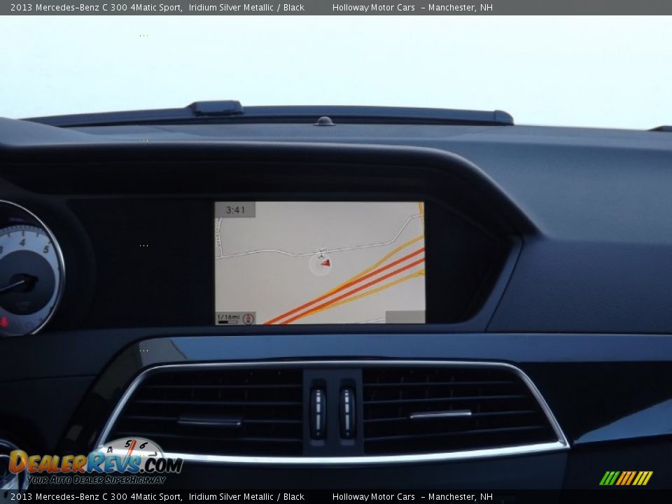 2013 Mercedes-Benz C 300 4Matic Sport Iridium Silver Metallic / Black Photo #9