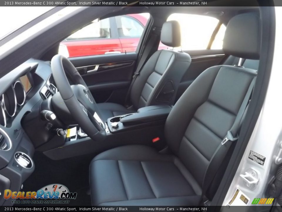2013 Mercedes-Benz C 300 4Matic Sport Iridium Silver Metallic / Black Photo #11