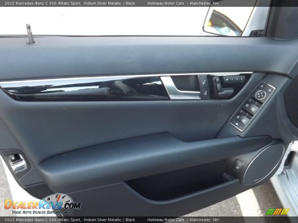 2013 Mercedes-Benz C 300 4Matic Sport Iridium Silver Metallic / Black Photo #12