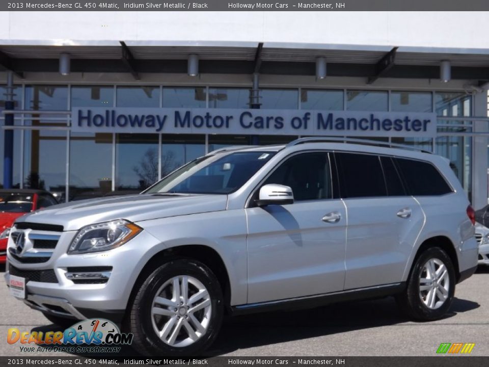 2013 Mercedes-Benz GL 450 4Matic Iridium Silver Metallic / Black Photo #1