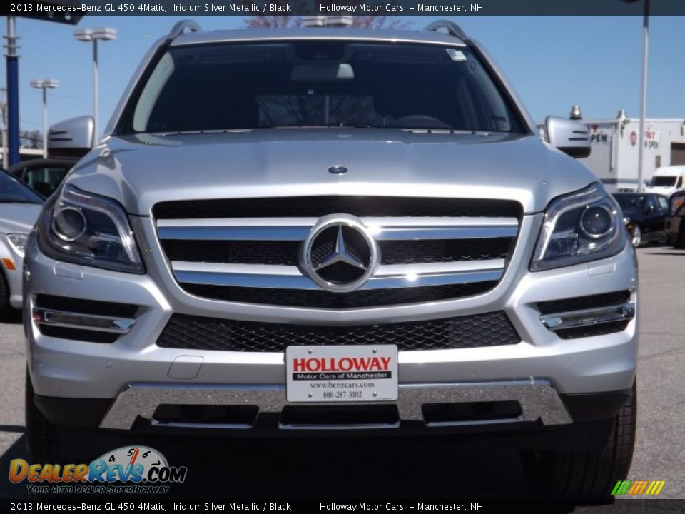 2013 Mercedes-Benz GL 450 4Matic Iridium Silver Metallic / Black Photo #2