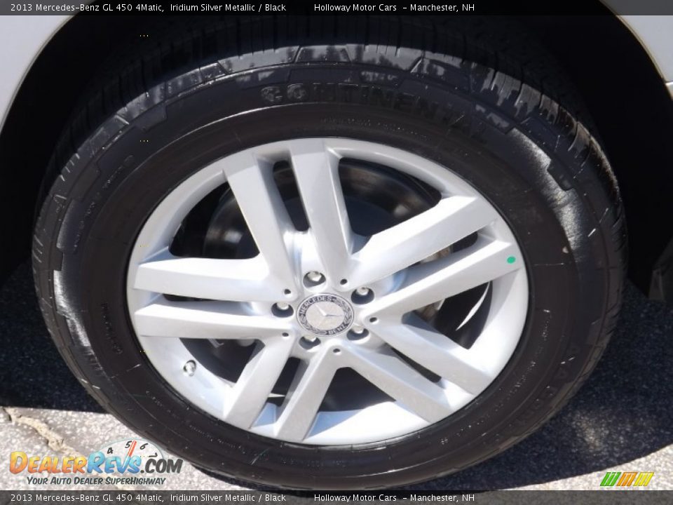2013 Mercedes-Benz GL 450 4Matic Iridium Silver Metallic / Black Photo #5