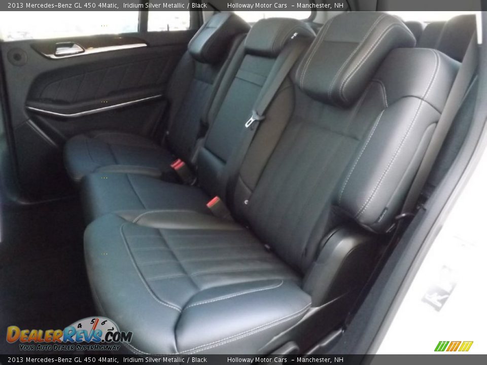 2013 Mercedes-Benz GL 450 4Matic Iridium Silver Metallic / Black Photo #6