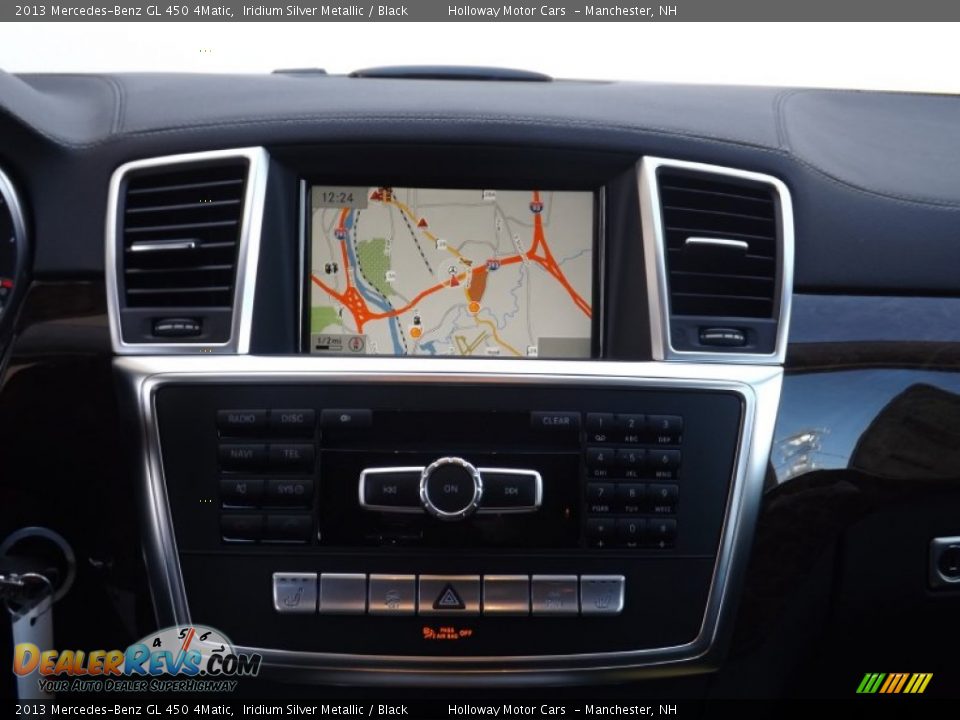 2013 Mercedes-Benz GL 450 4Matic Iridium Silver Metallic / Black Photo #11