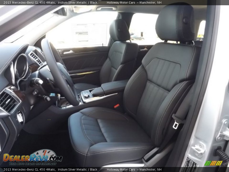 2013 Mercedes-Benz GL 450 4Matic Iridium Silver Metallic / Black Photo #13