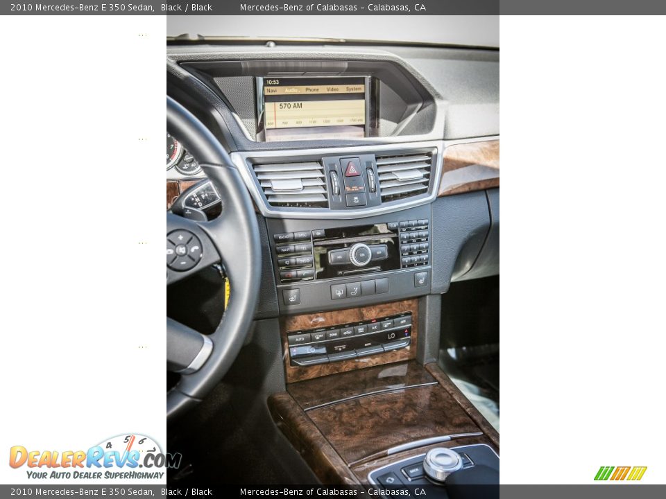 2010 Mercedes-Benz E 350 Sedan Black / Black Photo #5
