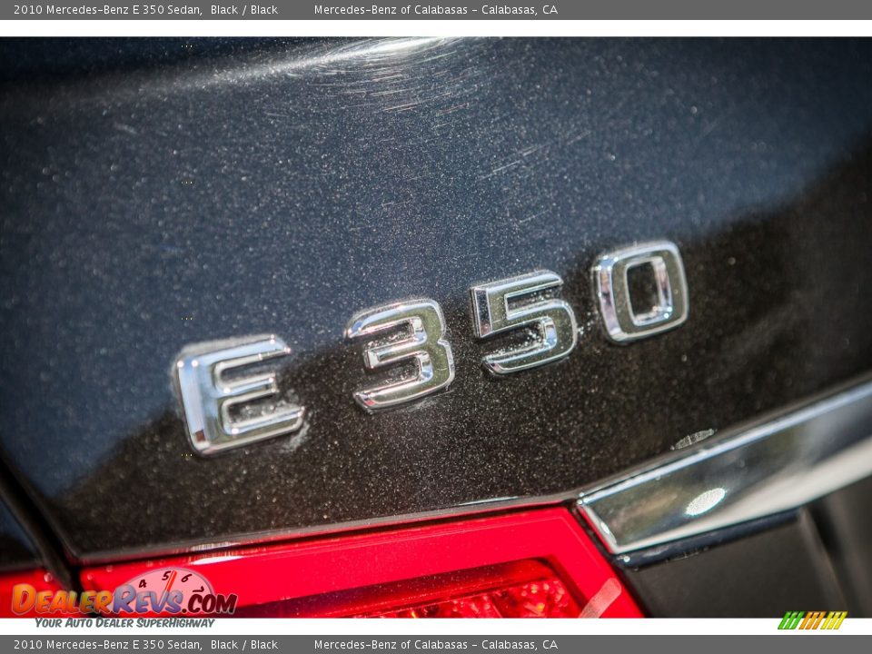 2010 Mercedes-Benz E 350 Sedan Black / Black Photo #7