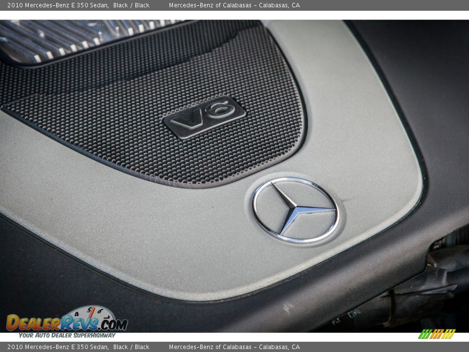 2010 Mercedes-Benz E 350 Sedan Black / Black Photo #26