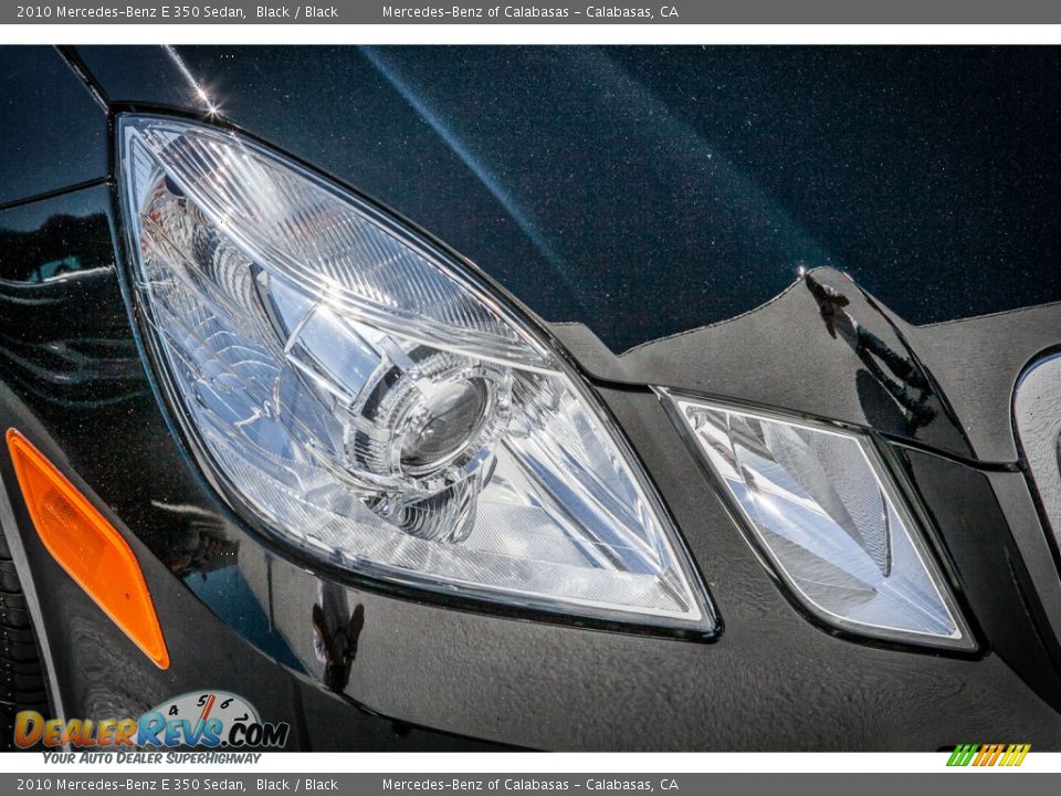 2010 Mercedes-Benz E 350 Sedan Black / Black Photo #27