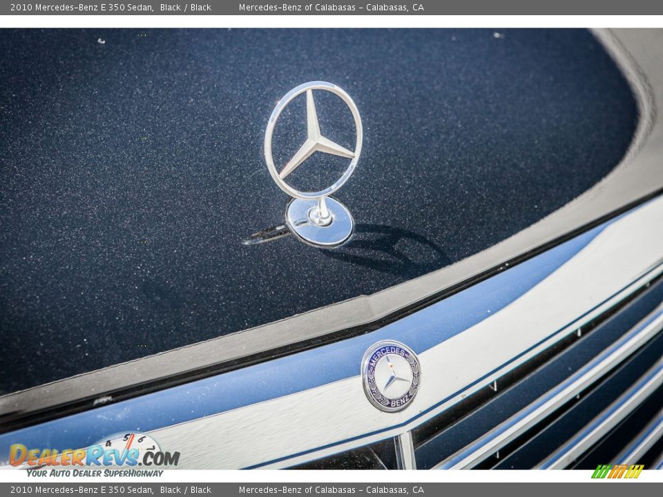 2010 Mercedes-Benz E 350 Sedan Black / Black Photo #28
