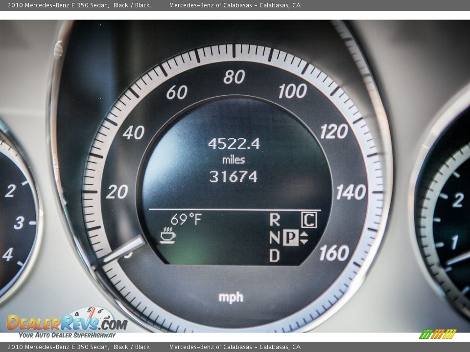 2010 Mercedes-Benz E 350 Sedan Black / Black Photo #31
