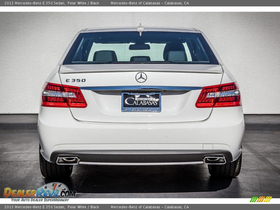 2013 Mercedes-Benz E 350 Sedan Polar White / Black Photo #3