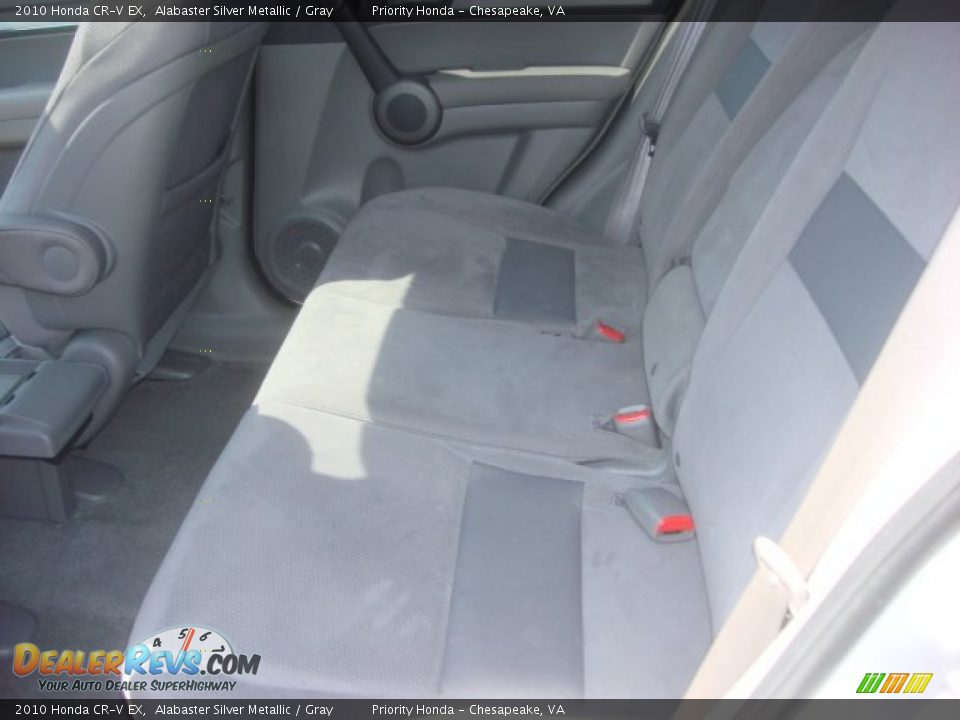 2010 Honda CR-V EX Alabaster Silver Metallic / Gray Photo #9