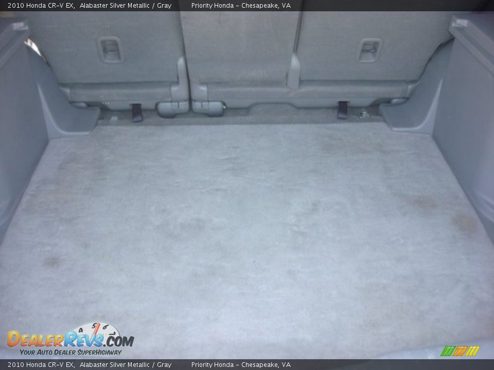2010 Honda CR-V EX Alabaster Silver Metallic / Gray Photo #10