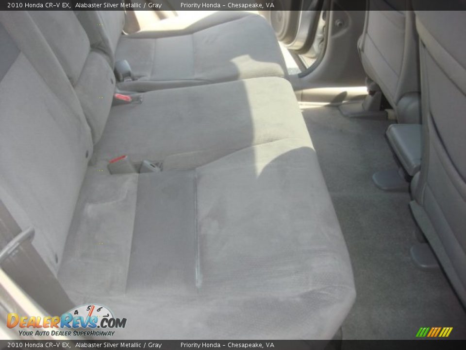 2010 Honda CR-V EX Alabaster Silver Metallic / Gray Photo #11