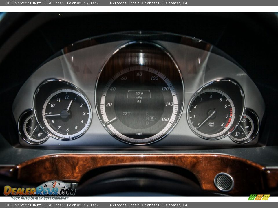 2013 Mercedes-Benz E 350 Sedan Polar White / Black Photo #6