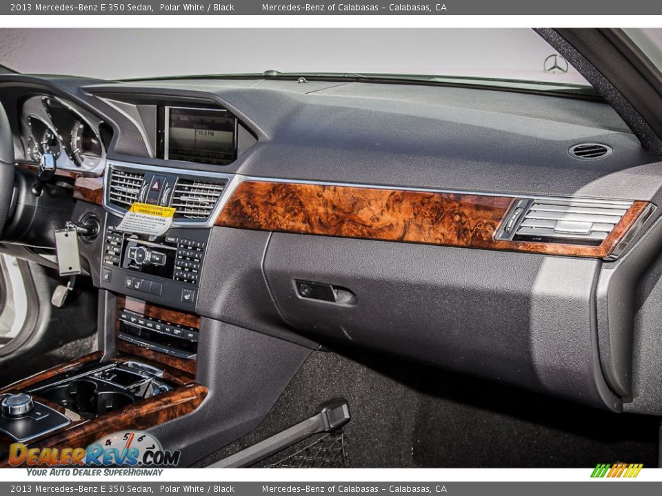 2013 Mercedes-Benz E 350 Sedan Polar White / Black Photo #8
