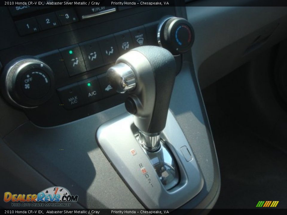 2010 Honda CR-V EX Alabaster Silver Metallic / Gray Photo #18