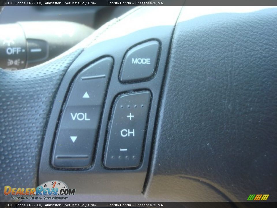 2010 Honda CR-V EX Alabaster Silver Metallic / Gray Photo #19