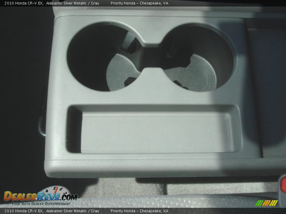 2010 Honda CR-V EX Alabaster Silver Metallic / Gray Photo #21