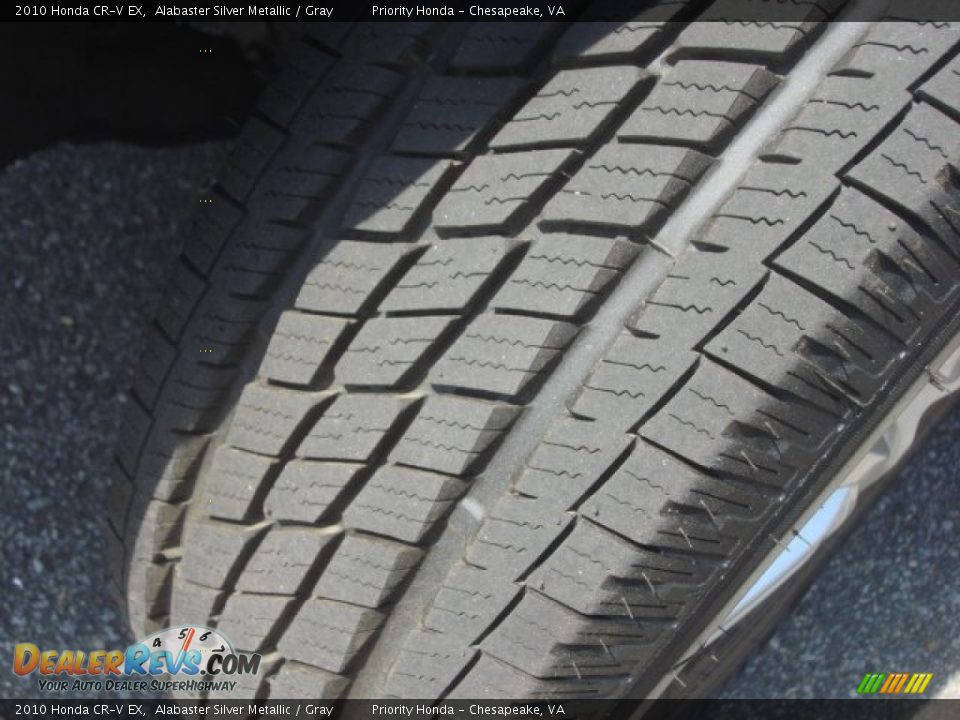 2010 Honda CR-V EX Alabaster Silver Metallic / Gray Photo #23