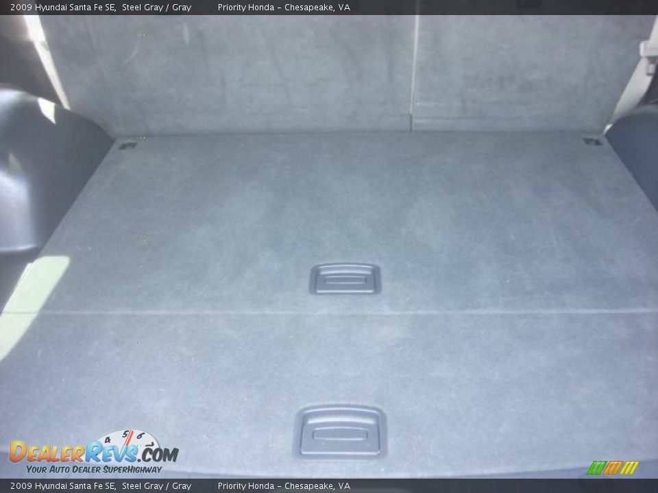 2009 Hyundai Santa Fe SE Steel Gray / Gray Photo #13