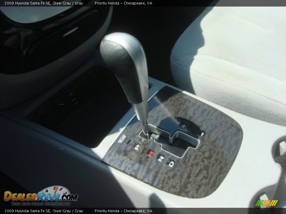 2009 Hyundai Santa Fe SE Steel Gray / Gray Photo #21