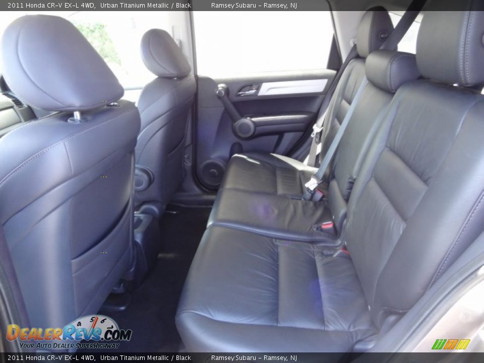 2011 Honda CR-V EX-L 4WD Urban Titanium Metallic / Black Photo #15