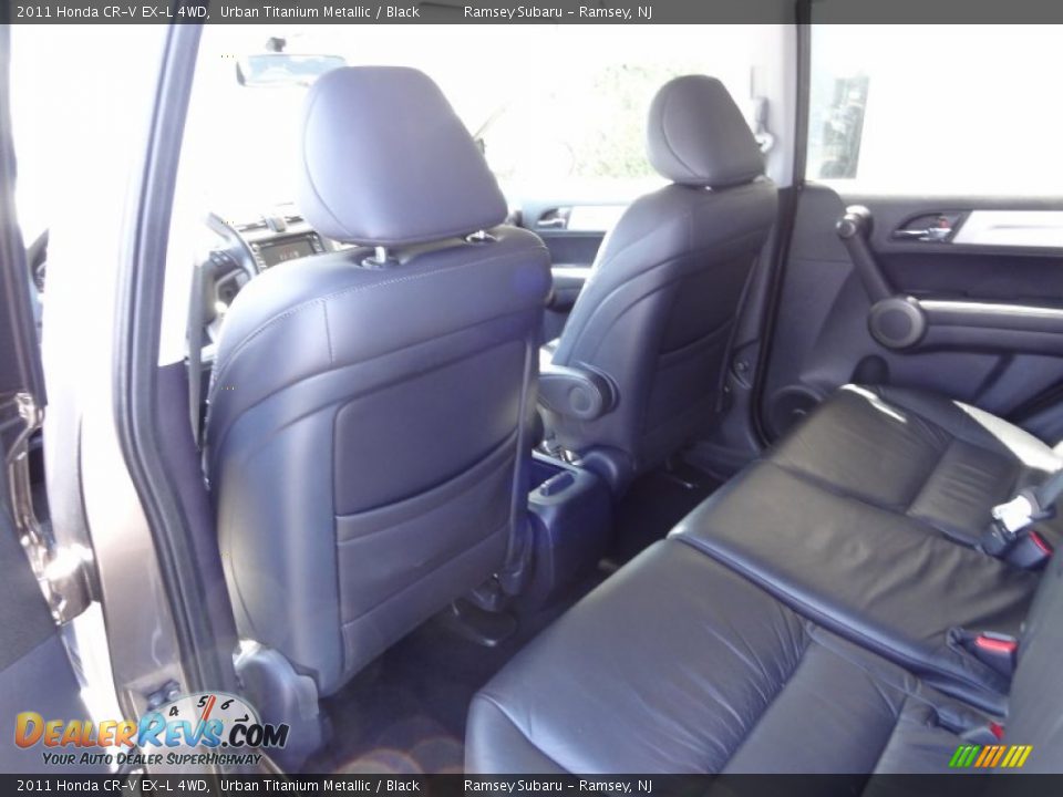 2011 Honda CR-V EX-L 4WD Urban Titanium Metallic / Black Photo #16