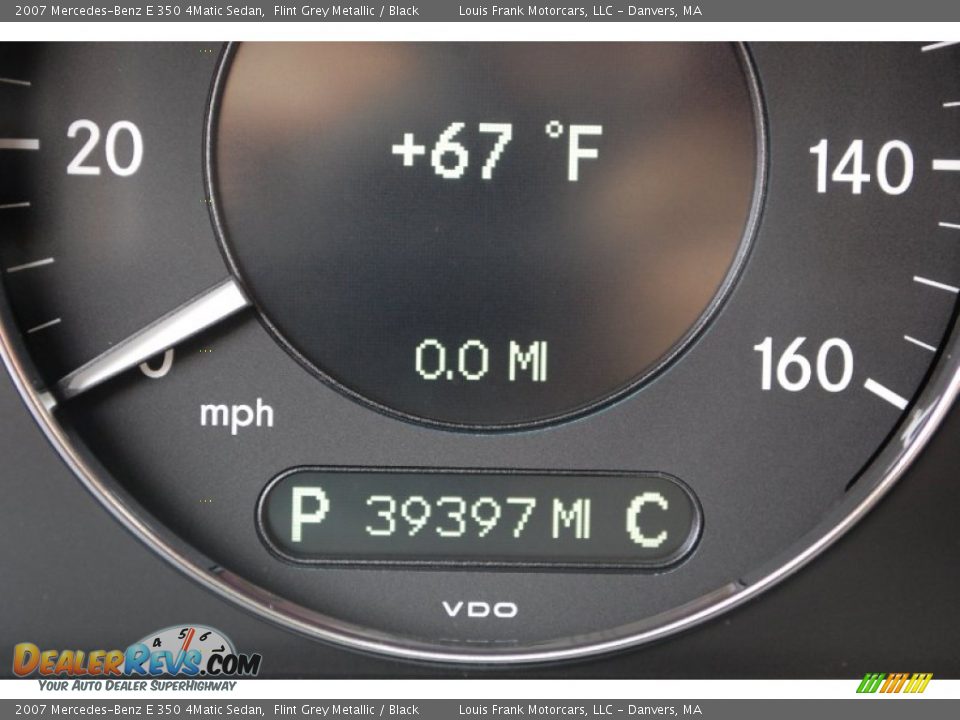2007 Mercedes-Benz E 350 4Matic Sedan Flint Grey Metallic / Black Photo #3