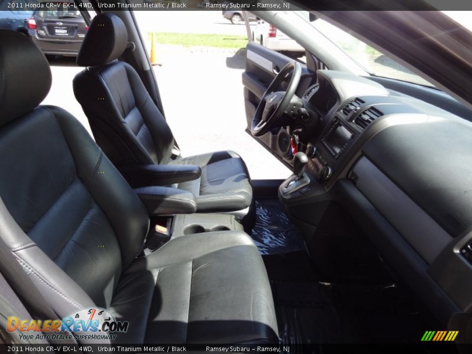2011 Honda CR-V EX-L 4WD Urban Titanium Metallic / Black Photo #20