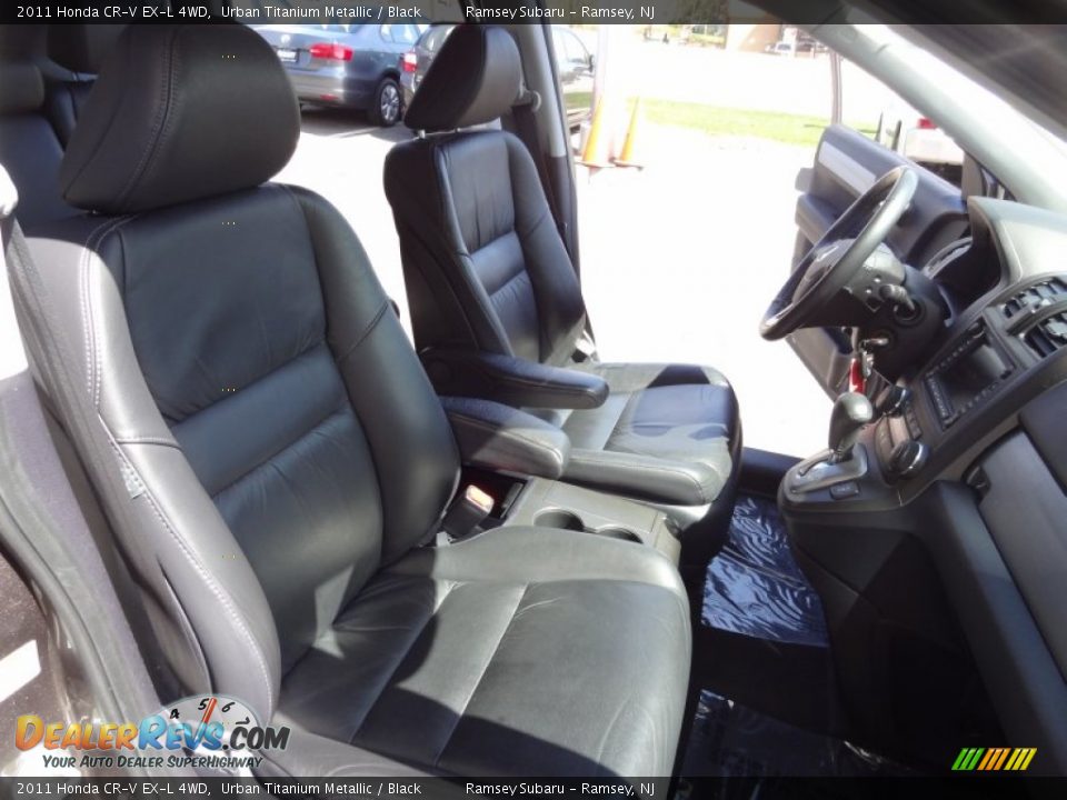 2011 Honda CR-V EX-L 4WD Urban Titanium Metallic / Black Photo #22