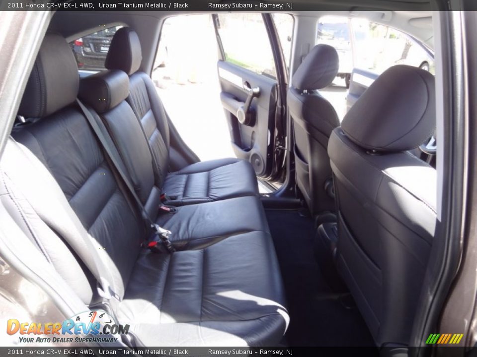 2011 Honda CR-V EX-L 4WD Urban Titanium Metallic / Black Photo #23