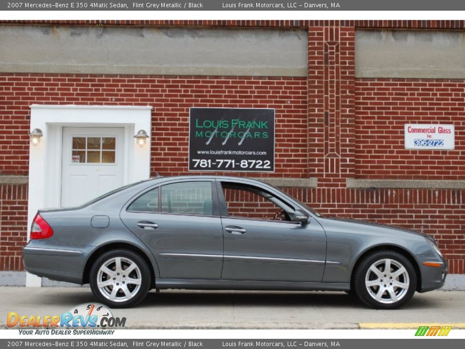 2007 Mercedes-Benz E 350 4Matic Sedan Flint Grey Metallic / Black Photo #7