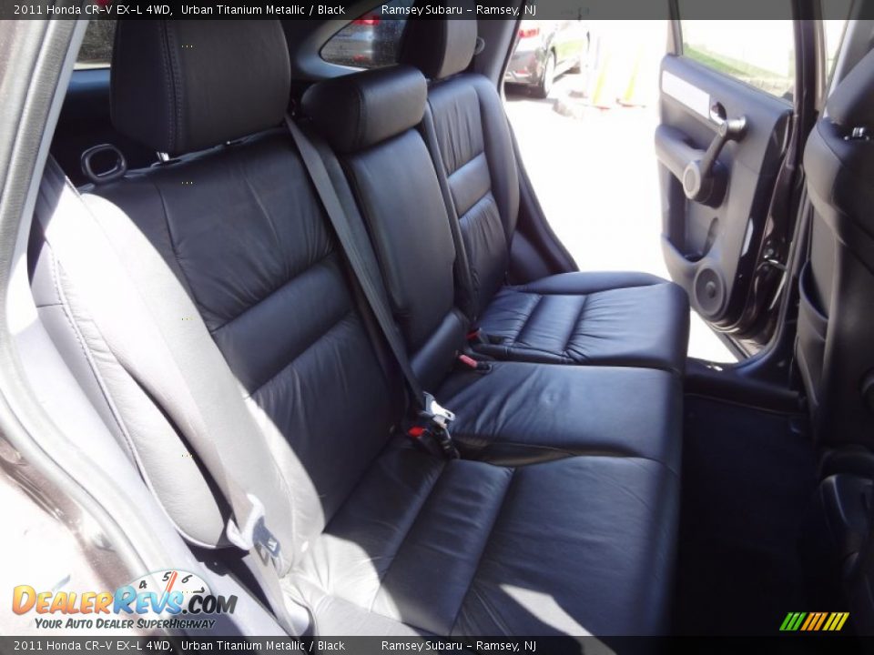 2011 Honda CR-V EX-L 4WD Urban Titanium Metallic / Black Photo #25
