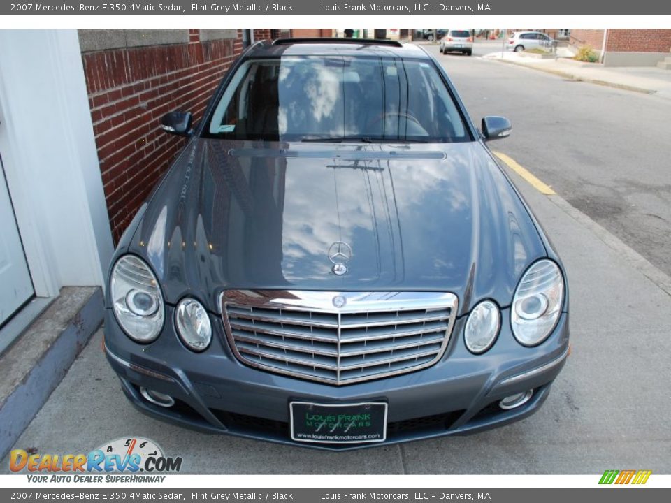 2007 Mercedes-Benz E 350 4Matic Sedan Flint Grey Metallic / Black Photo #8