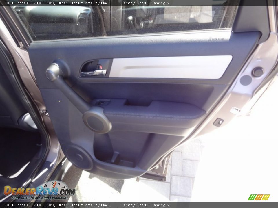 2011 Honda CR-V EX-L 4WD Urban Titanium Metallic / Black Photo #26